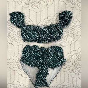 Shein floral swimsuit